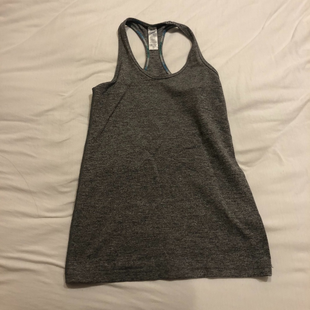 Ivivva Grey Racerback Workout Tank